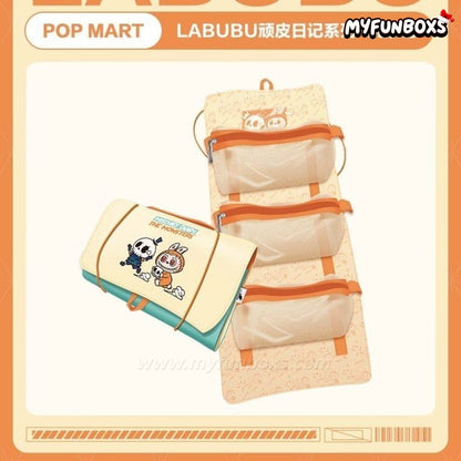 POPMART City Park Carnival Exclusive Collection LABUBU Toiletry Bag
