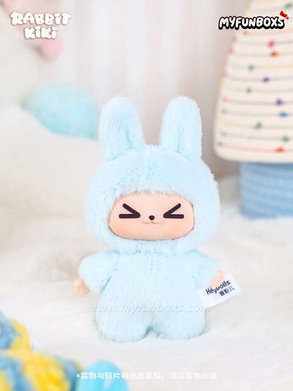 RABBIT KiKi: Warmth of Embrace Series Plush Keychain Blind Box