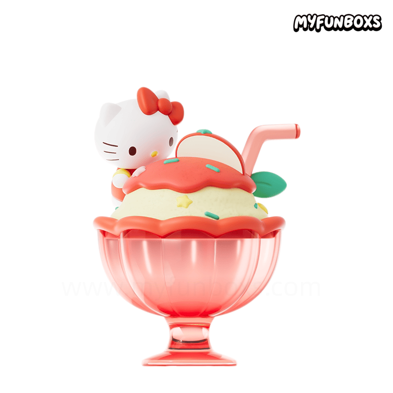 Sanrio Summer Shaved Ice Series figurines