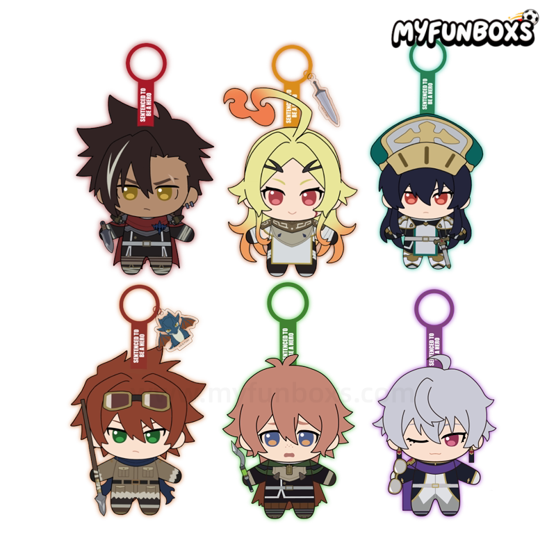 Sentenced to Be a Hero plush keychain blind box(PRE-ORDER)