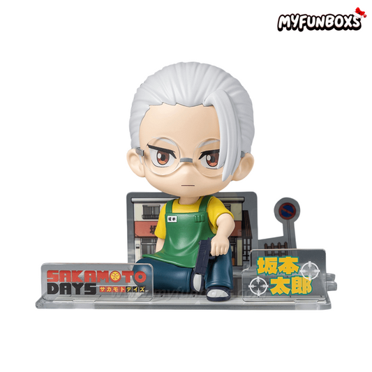Sakamoto Days Sitting Pose Figure
