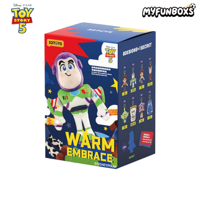 Toy Story Warm Embrace Series plush keychain blind box.