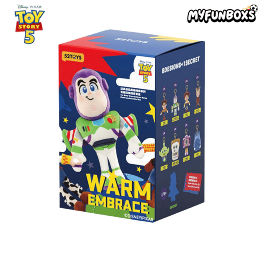 Toy Story Warm Embrace Series plush keychain blind box.
