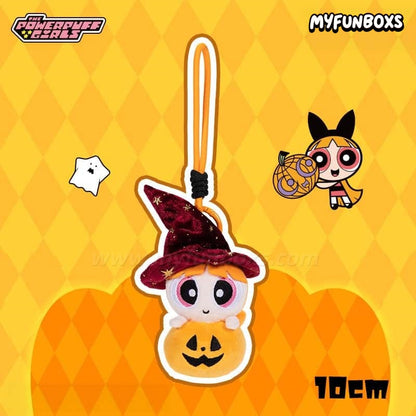 The Powerpuff Girls Pumokin Style Plush Keychain