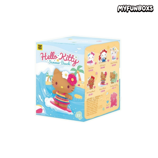 Hello Kitty Summer Beach Series Figures Blind Box