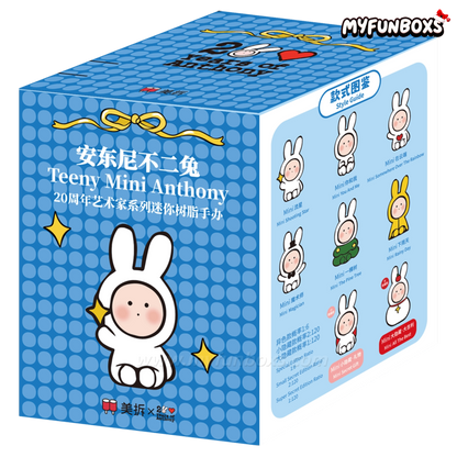 Anthony Rabbit Teeny Mini Anthony 20th Anniversary Artist Series Mini Figure Blind Box