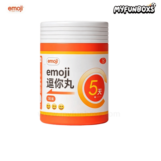 Emoji plush keychain blind box