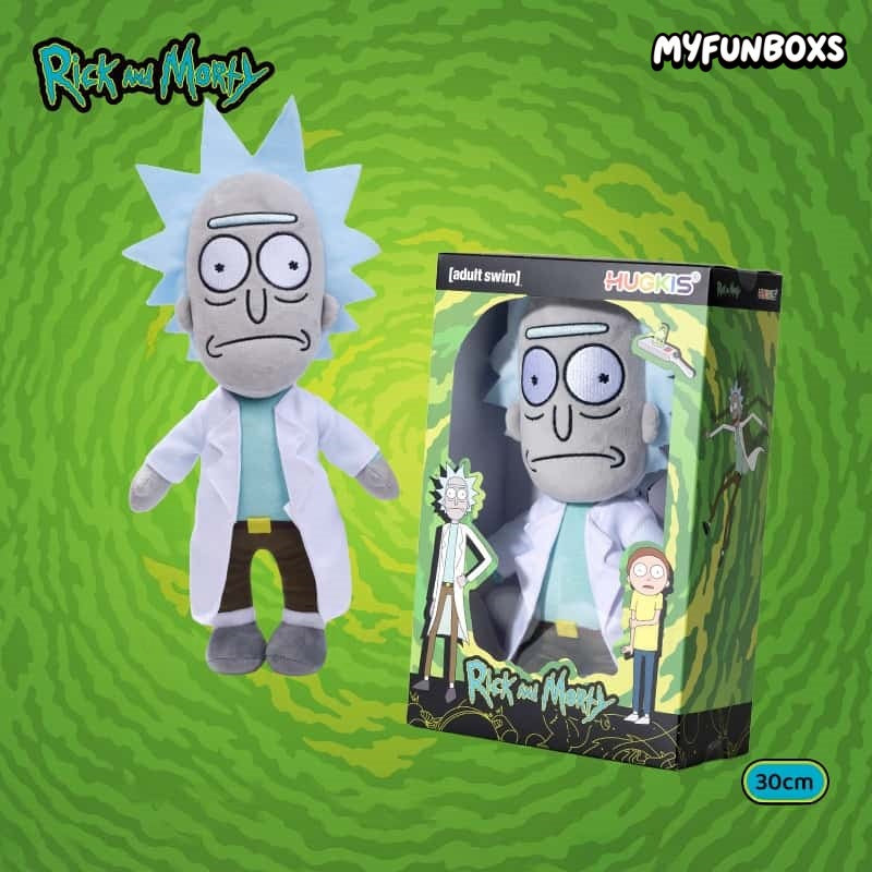 Rick and Morty Articulated Plush Doll