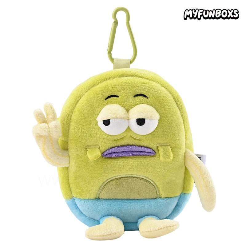 Bikini Bottom Incidental Fish Peace Sign Plush Coin Purse