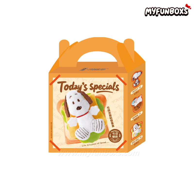 PEANUTS Snoopy Baking Paradise Series Plush Magnet Blind Box