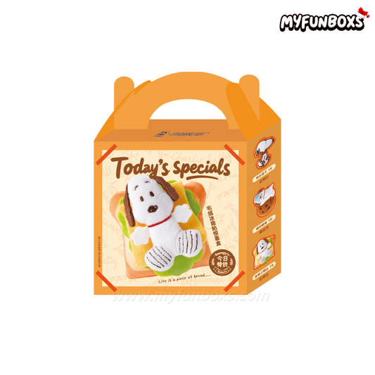 PEANUTS Snoopy Baking Paradise Series Plush Magnet Blind Box