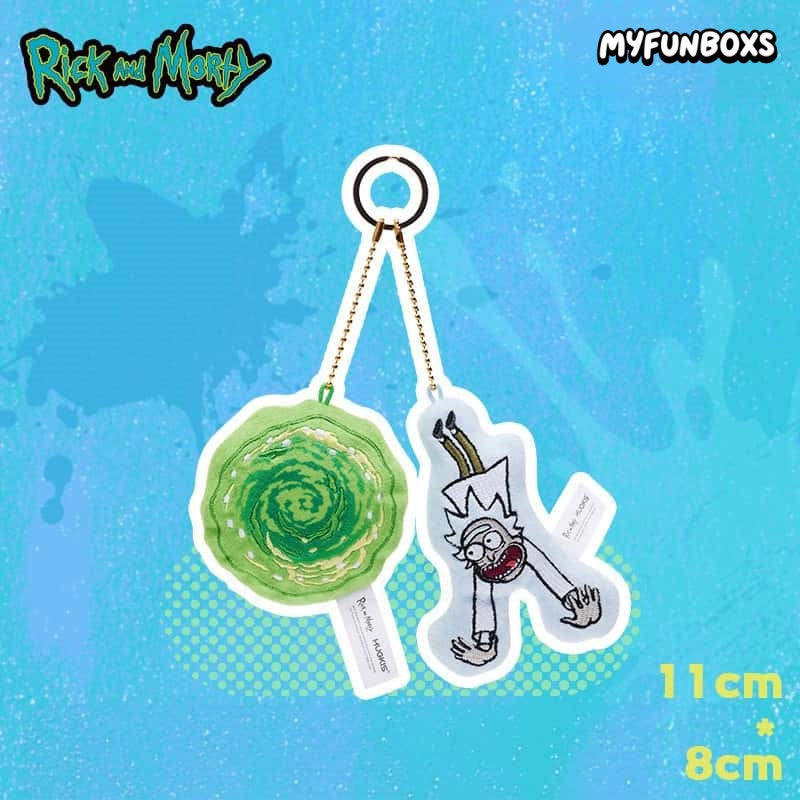 Rick and Morty Plush Pair Sound Charm