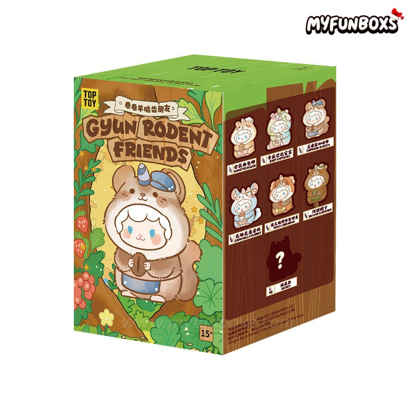 MEE MEE Rodent Friends Series Vinyl Plush Blind Box