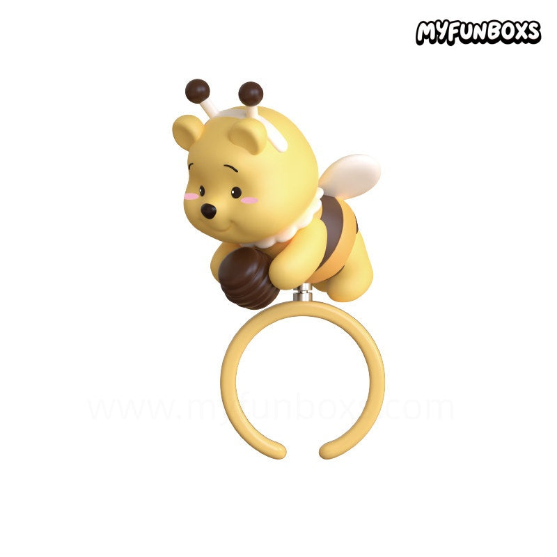 Winnie the Pooh Forest Little Angel Series Spinning Ring Blind Box