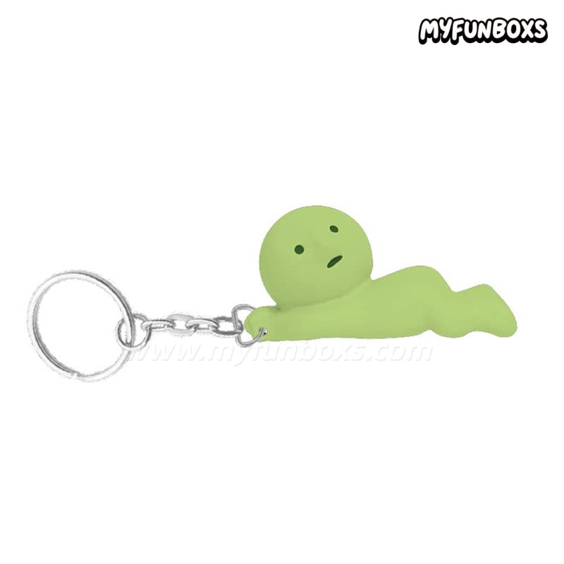 SMISKI glow-in-the-dark keychain