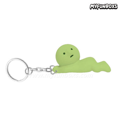 SMISKI glow-in-the-dark keychain