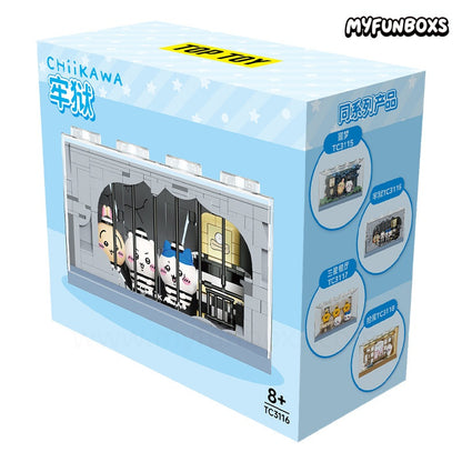 CHIIKAWA First Wave Scene Building Block Set