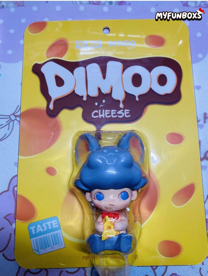 POP MART DIMOO Cheese Mouse Figure Hanging Card