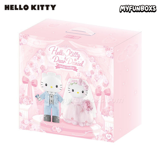 Hello Kitty & Dear Daniel Century Wedding Series 400% Plush Dolls Gift Box(PRE-ORDER)