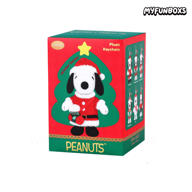 Snoopy Winter Series Plush Keychain Blind Box(PRE-ORDER)