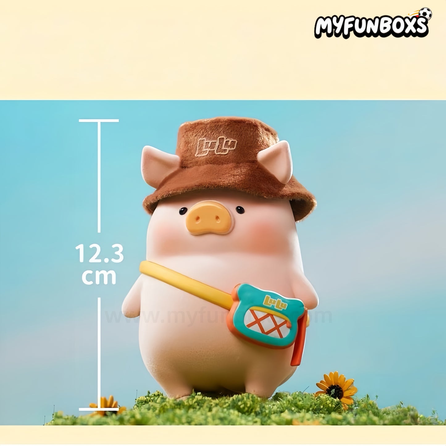 LuLu the Piggy LET'S TRAVEL XL limited large figure