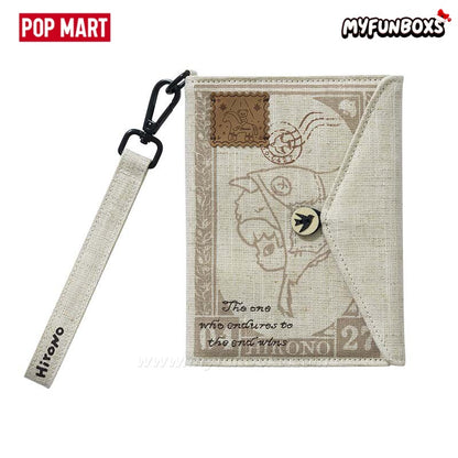 POP MART Hirono Foggy Series Fabric Passport Bag(PRE-ORDER)