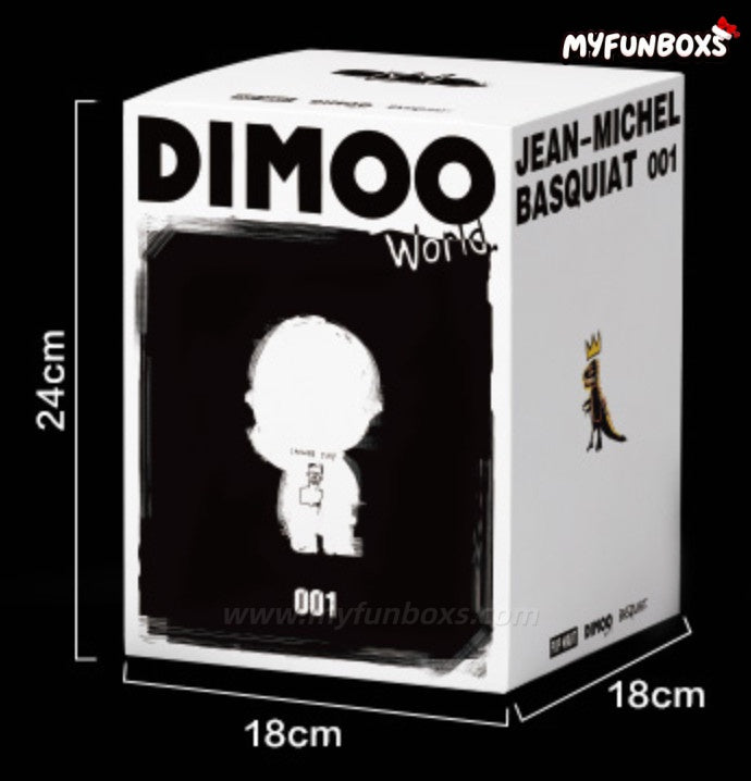 POP MART MEGA JUST DIMOO × Jean-Michel Basquiat Artist Figure