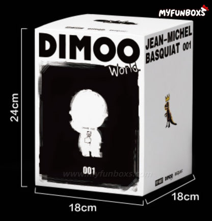 POP MART MEGA JUST DIMOO × Jean-Michel Basquiat Artist Figure