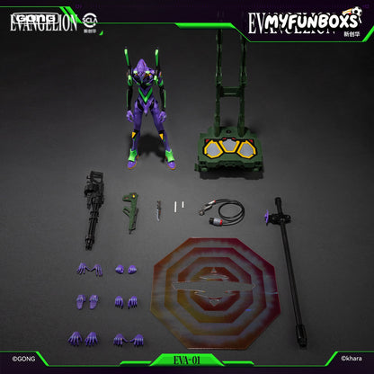 GONG × POPMART Evangelion Unit-01 diecast action figure