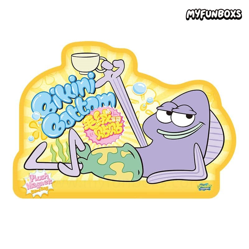 Bikini Bottom Resident Guide Series Plush Sticker Blind Bag(PRE-ORDER)