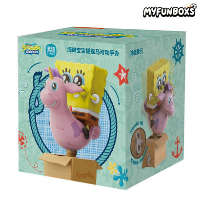 SpongeBob SquarePants Rocking Horse Series Articulated Action Figure Blind Box