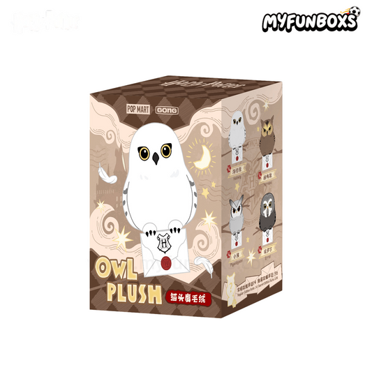 GONG Harry Potter Owl Series plush keychain blind box