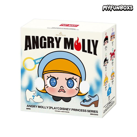 POP MART Angry Molly [PLAY] Disney Princess Series Mini Bag Blind Box