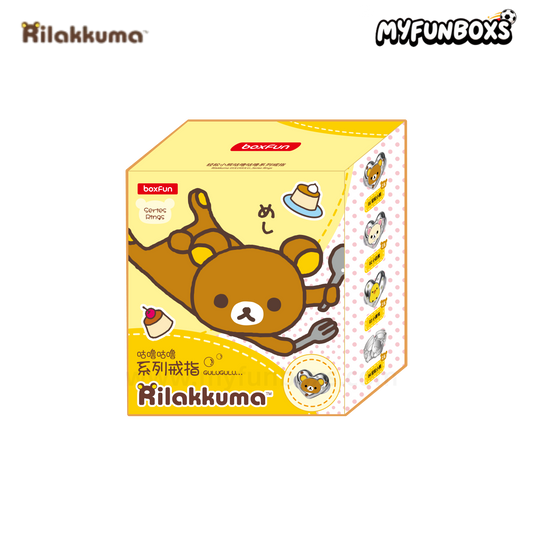Rilakkuma Gulu Gulu Series ring blind box