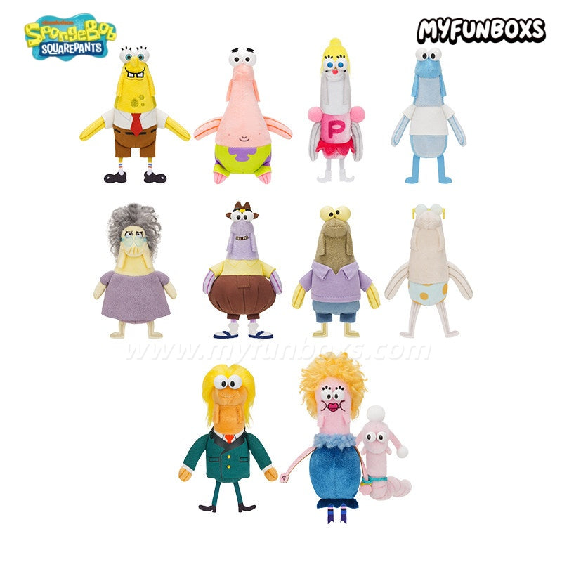 Bikini Bottom Anchovies Buddies series plush charm blind box