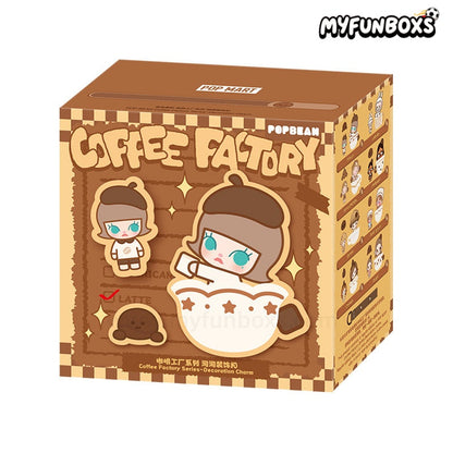 POP MART POP BEAN Coffee Factory Series decoration charm blind box