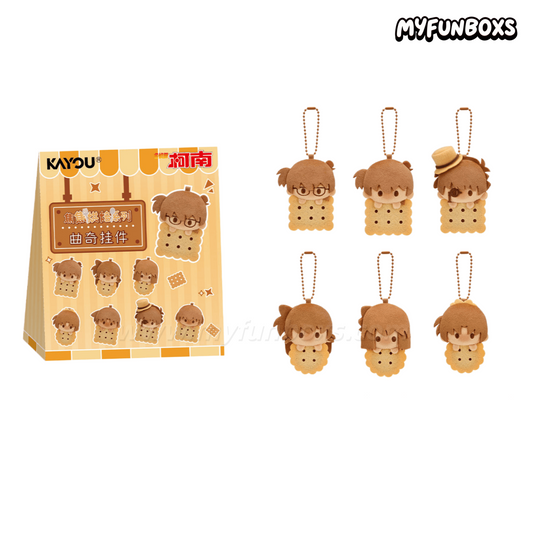 Detective Conan Bakery Series plush keychain blind box