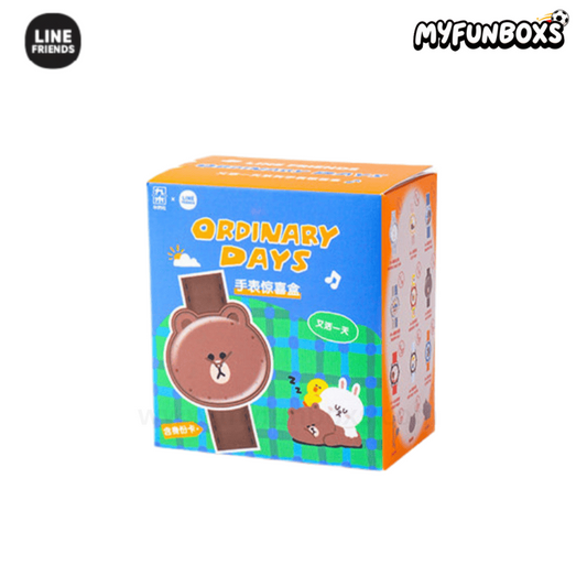 LINE FRIENDS Brown 15th Anniversary Watch Surprise Box