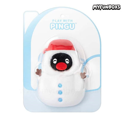 Pingu Bib Series Plush Hanging Card