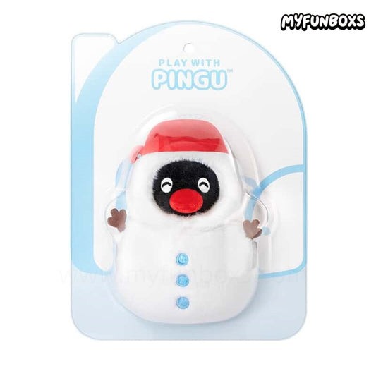 Pingu Bib Series Plush Hanging Card