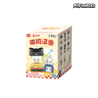 Luo Xiaohei Meow Hamburger Stacking Series blind box(PRE-ORDER)