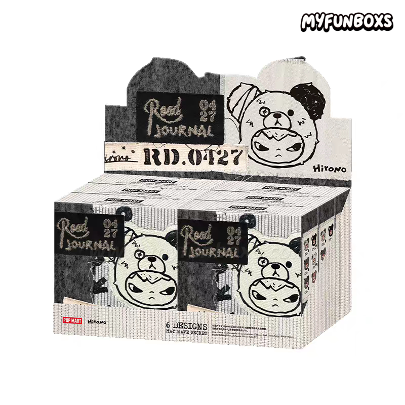 POP MART Hirono Road Journal Series fridge magnet blind box