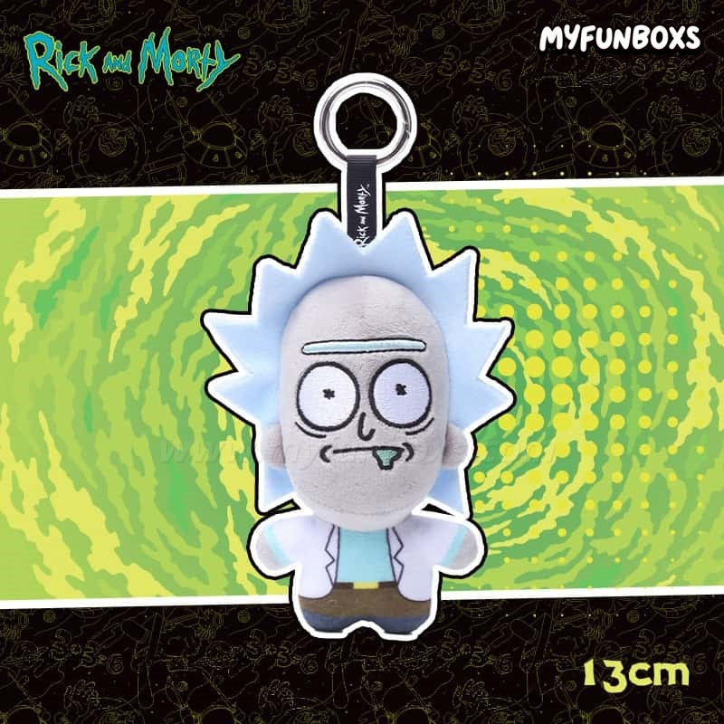 Rick and Morty Multiverse plush keychain