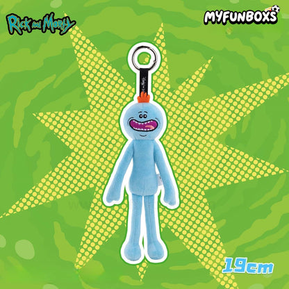 Rick and Morty Mr. Meeseeks plush keychain