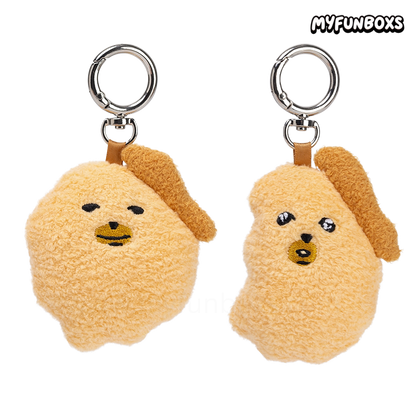 Nudaeng Chicken Nugget Plush Keychain