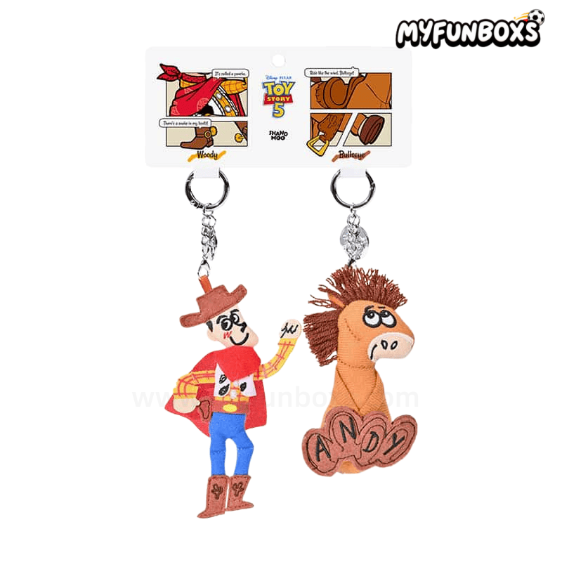 Disney Toy Story 5 Flat Plush Keychain(PRE-ORDER)