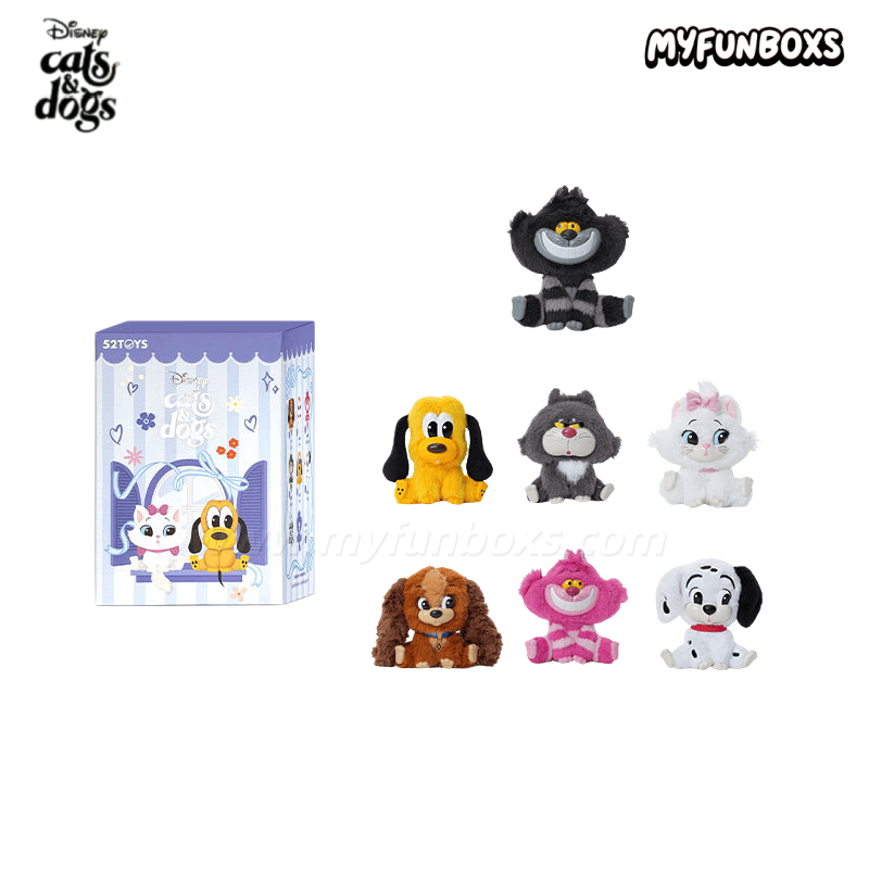 Disney Cats & Dogs Good Friends Series Plush blind box