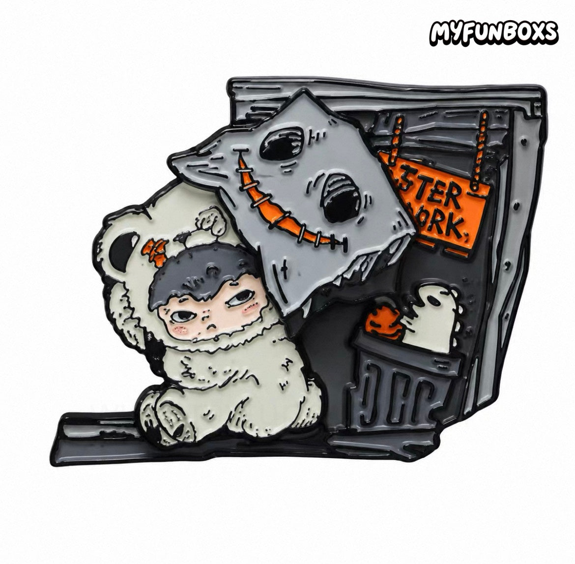 POP MART Hirono After Dark Series Fridge Magnet Blind Box