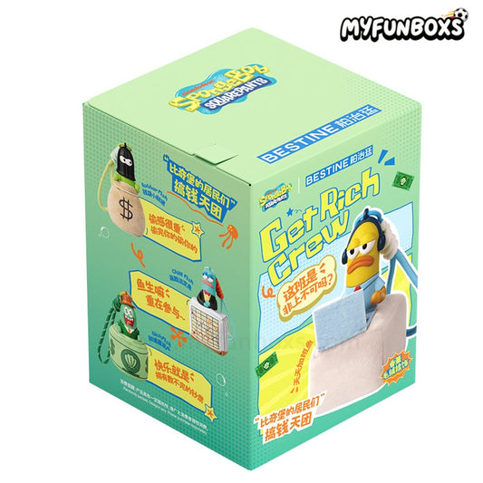 SpongeBob SquarePants Get Rich Crow Series scented plush charm blind box