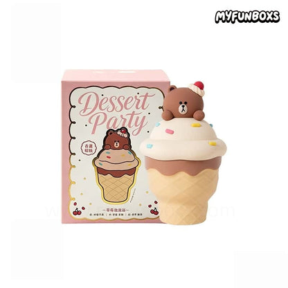 LINE FRIENDS Brown Dessert Party Series Scented Candle